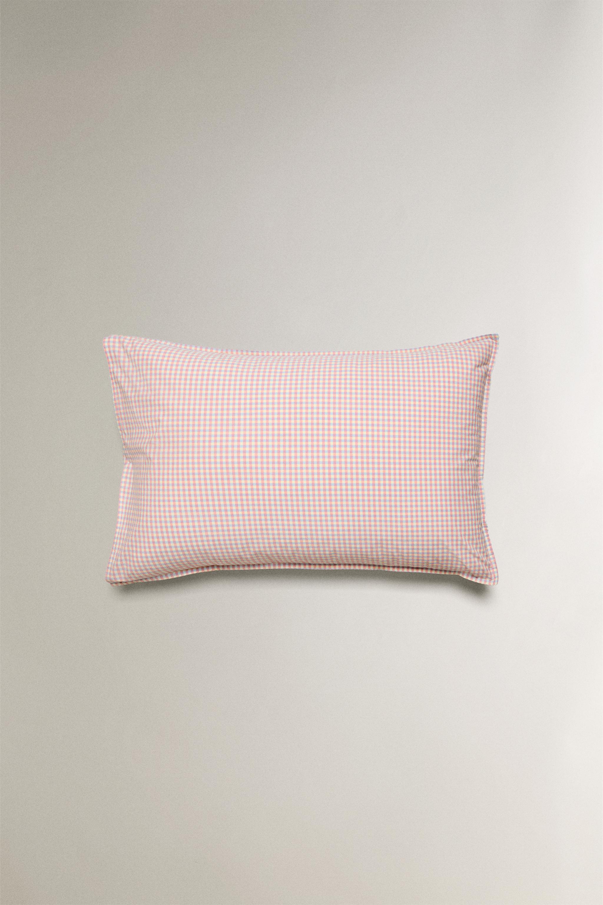 TAIE D’OREILLER ENFANT COTON VICHY